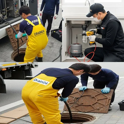 도화동 하수구 막힘 업체, 제물포역 근처 빌라 역류