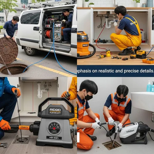 인천 부평구 갈산동 하수구 뚫음 하수도, 부평구청역 근처 빌라