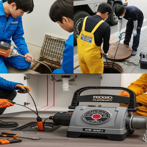 인천 부평구 갈산동 하수구 뚫음 하수도, 부평구청역 근처 빌라