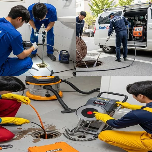 인천 부평구 갈산동 하수구 뚫음 하수도, 부평구청역 근처 빌라