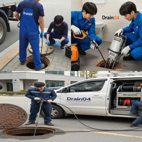 서구에서 제일 빠른 곳, 금곡동 하수구 뚫음 하수도