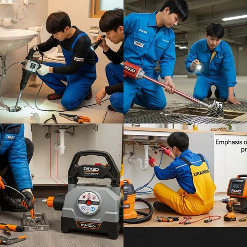 노오지동 싱크대 막힘, 꽉 막힌 배수구 공장 식당 전문