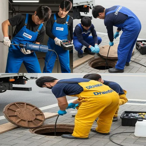 내동 하수구 막힘 업체, 신포시장 근처 빌라 역류