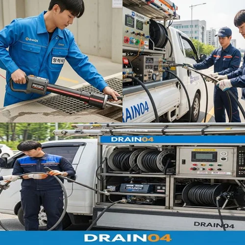 내동 하수구 막힘 업체, 신포시장 근처 빌라 역류