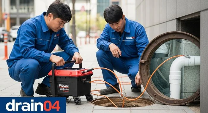 송학동 하수도 막힘 빌라 메인배관 3 송학동 하수도 막힘 빌라 메인배관