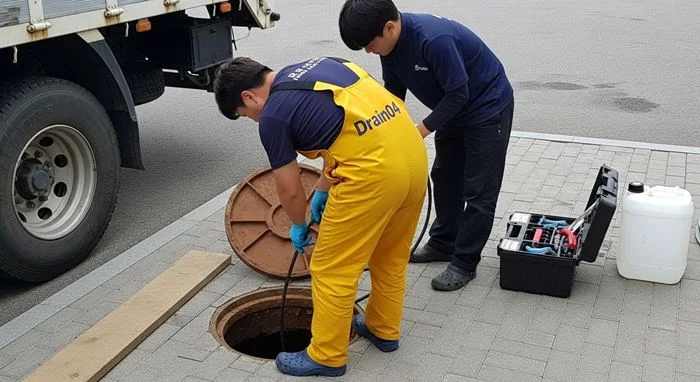 송학동 하수도 막힘 빌라 메인배관 4 송학동 하수도 막힘 빌라 메인배관