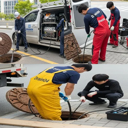 영종도 예단포 횟집, 운북동 싱크대 막힘 배수구