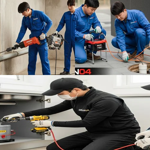 중산동 변기막힘 하늘도시 아파트