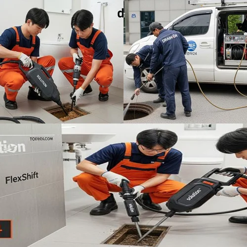 중산동 변기막힘 하늘도시 아파트