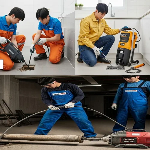 운서동 하수구 막힘 업체, 공항신도시 상가