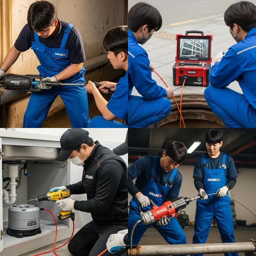 운서동 하수구 막힘 업체, 공항신도시 상가