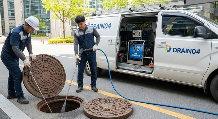 내동 배수구 막힘 동인천역 상가