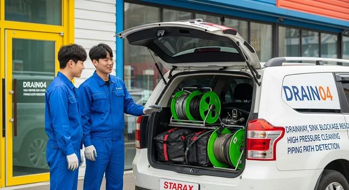 숭의동 배수구 막힘 제물포역 상가