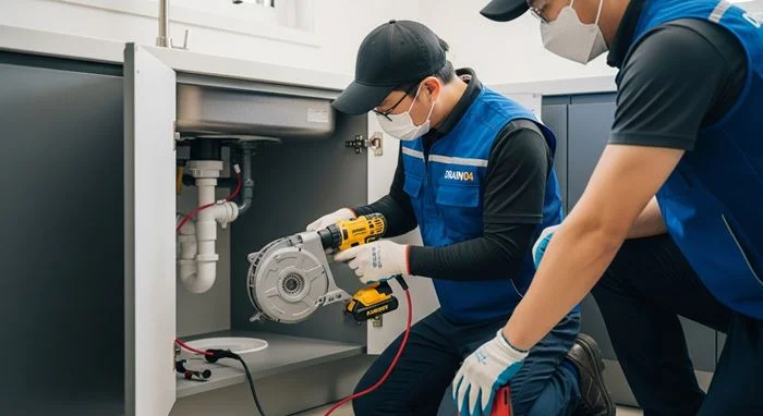 숭의동 배수구 막힘 제물포역 상가