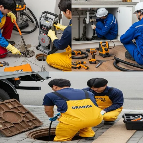 관교동 배수구 막힘 터미널인근 상가