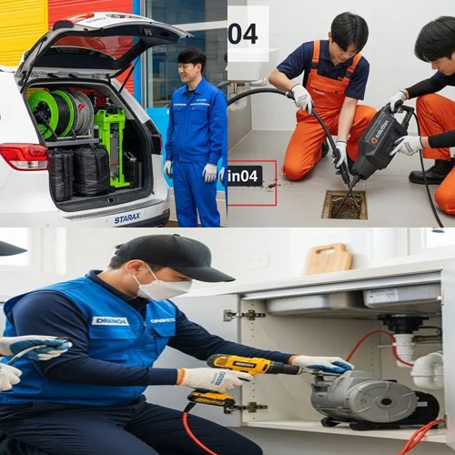 관교동 배수구 막힘 터미널인근 상가