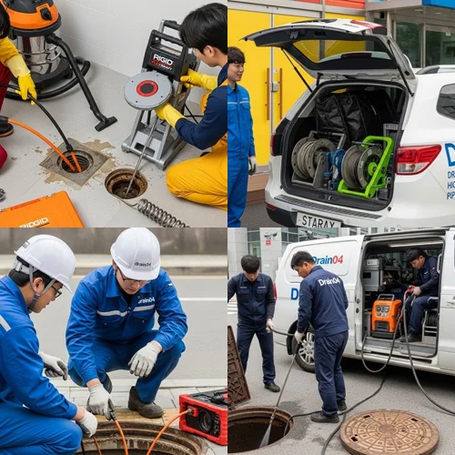 관교동 배수구 막힘 터미널인근 상가