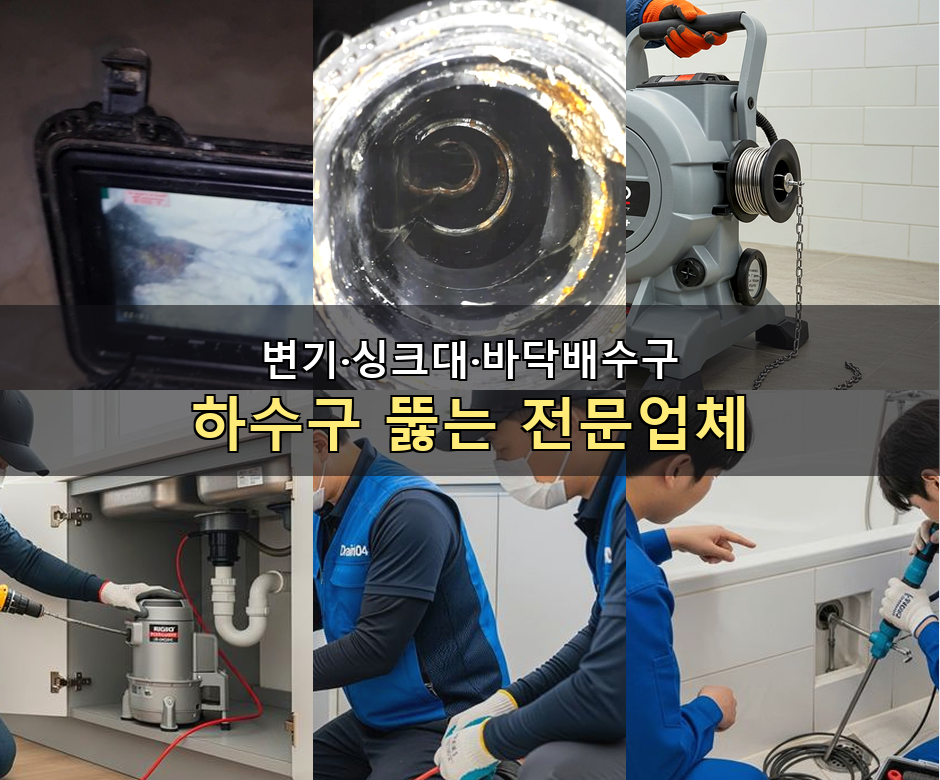 부평구 구산동 싱크대막힘