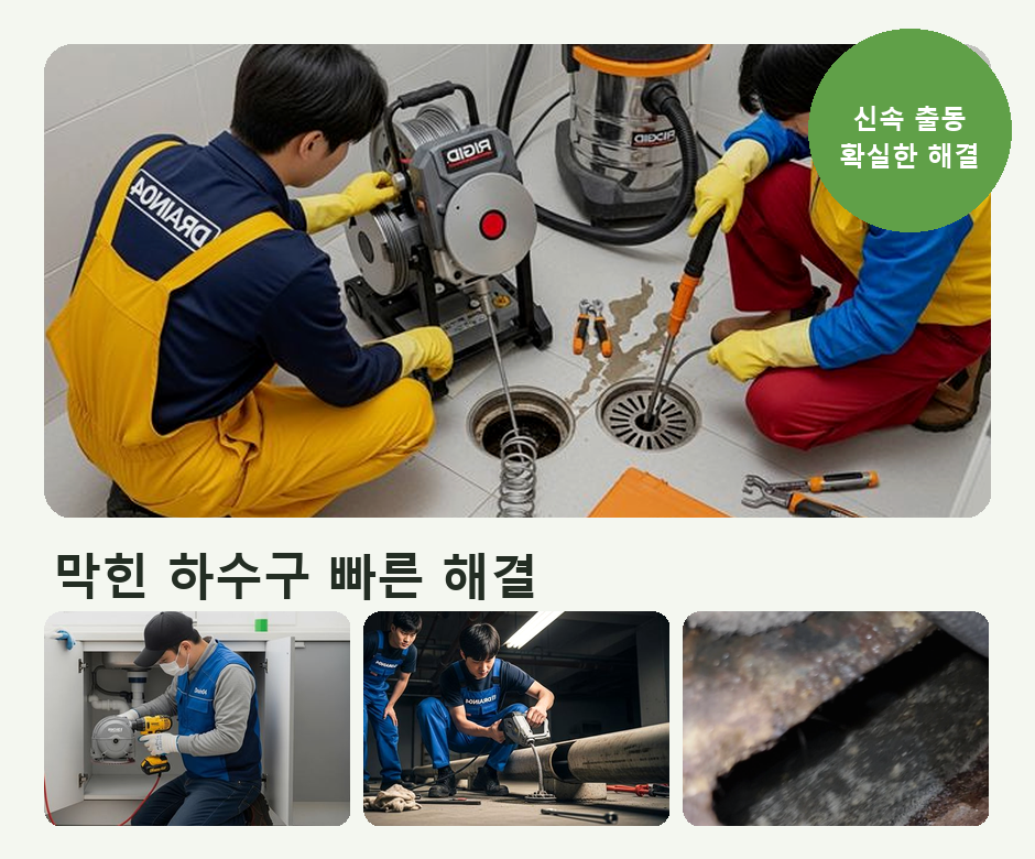 인천시 하수도 막힘 q06p4b9