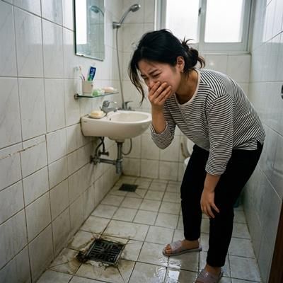 선린동 하수도 막힘