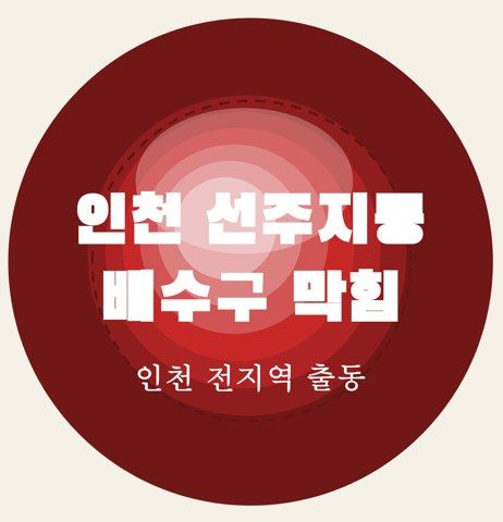 인천 선주지동 배수구 막힘 7033